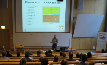 Uppsala, föreläsning pågår