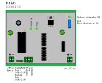 PIAO - Pulse In Analog Out, schematiskt