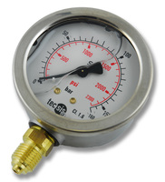 Manometer för MLP 160 bar tapp 1/4" nedåt