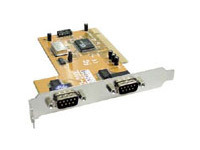 COM-kort 2xRS232 PCI för PC