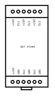 Ant A32 ("Atoma") 3DI 2DU 24VDC, exkl program