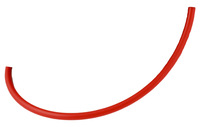 Tryckslang röd 4x6 mm för hydraulventil